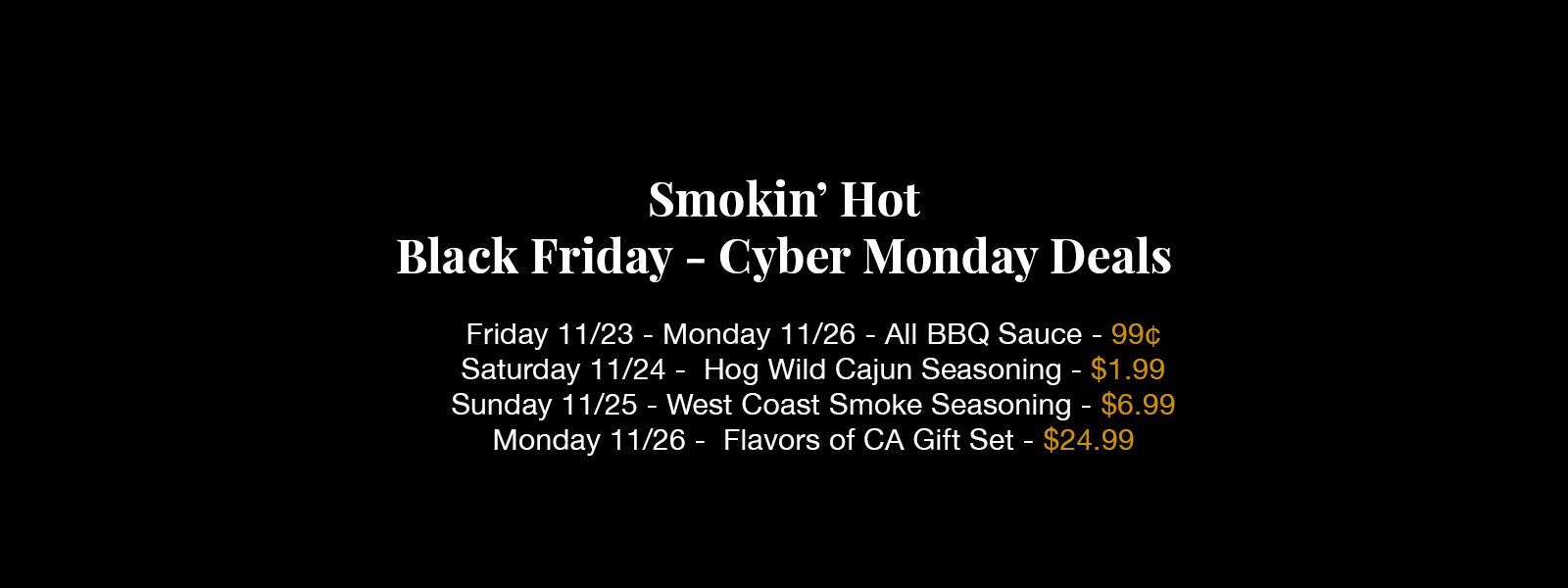 Black-Friday-Cyber-Monday-Deals California Rancher